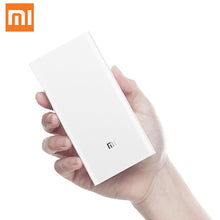 Load image into Gallery viewer, Original Xiaomi Power Bank 20000mAh 2C Portable Charger Support QC3.0 Dual USB Mi External Battery Bank 20000 for Mobile Phones